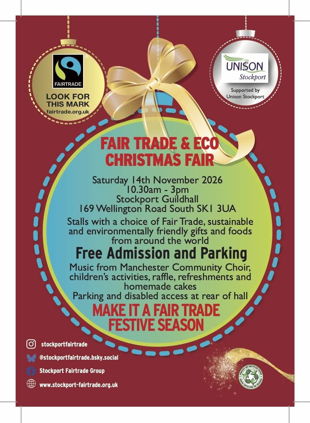 Stockport Fairtrade Fair 