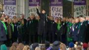 Unveiling the Pankhurst Statue St Peter's Square December 2018